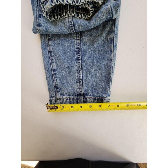 BDG Urban Outfitters Jeans Womens Medium Blue Jogger Patchwork Knee Elastic - Picture 11 of 16